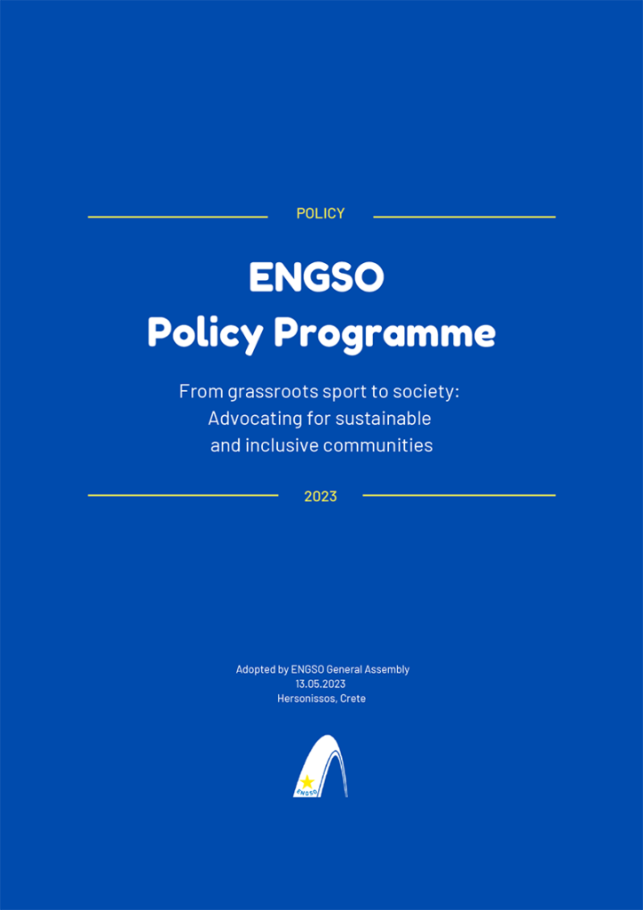 ENGSO policy programme 2023