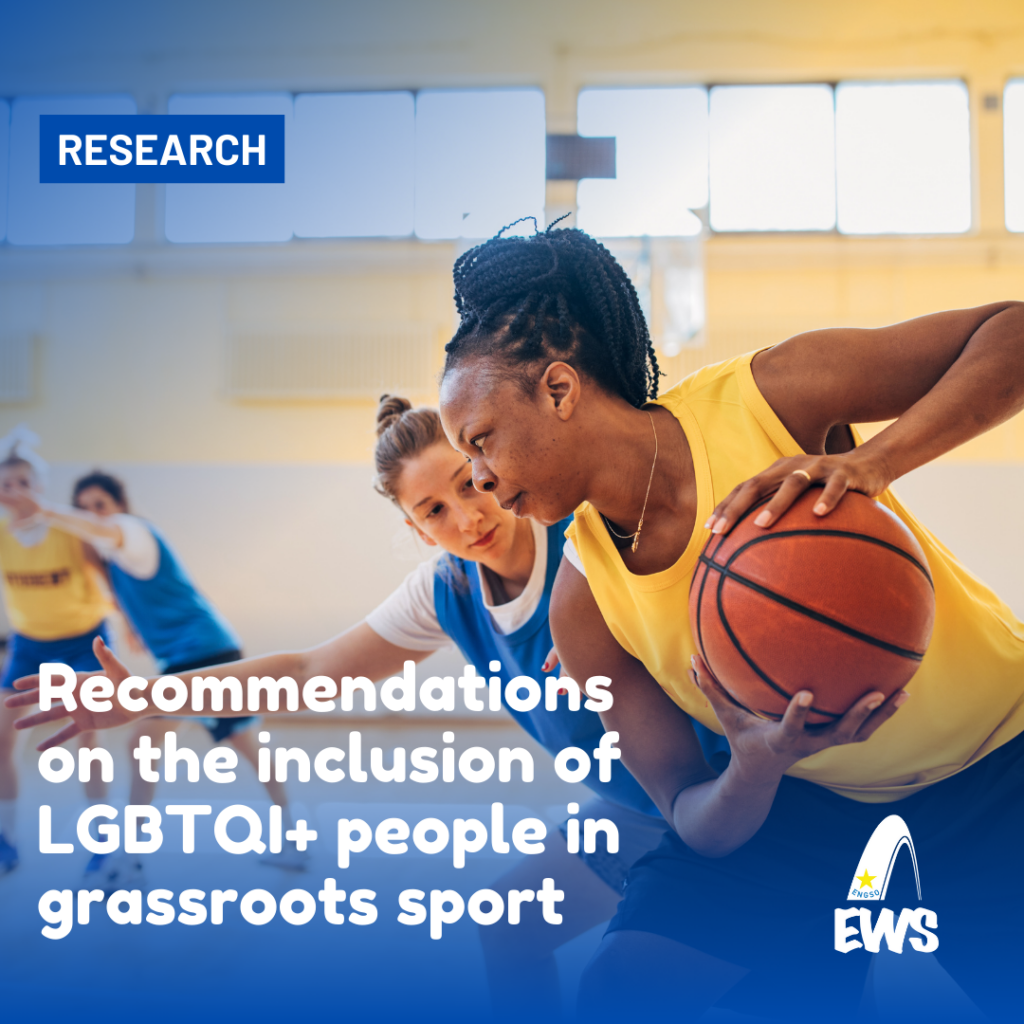 Recommendations On The Inclusion Of Lgbtqi+ People In Grassroots Sport