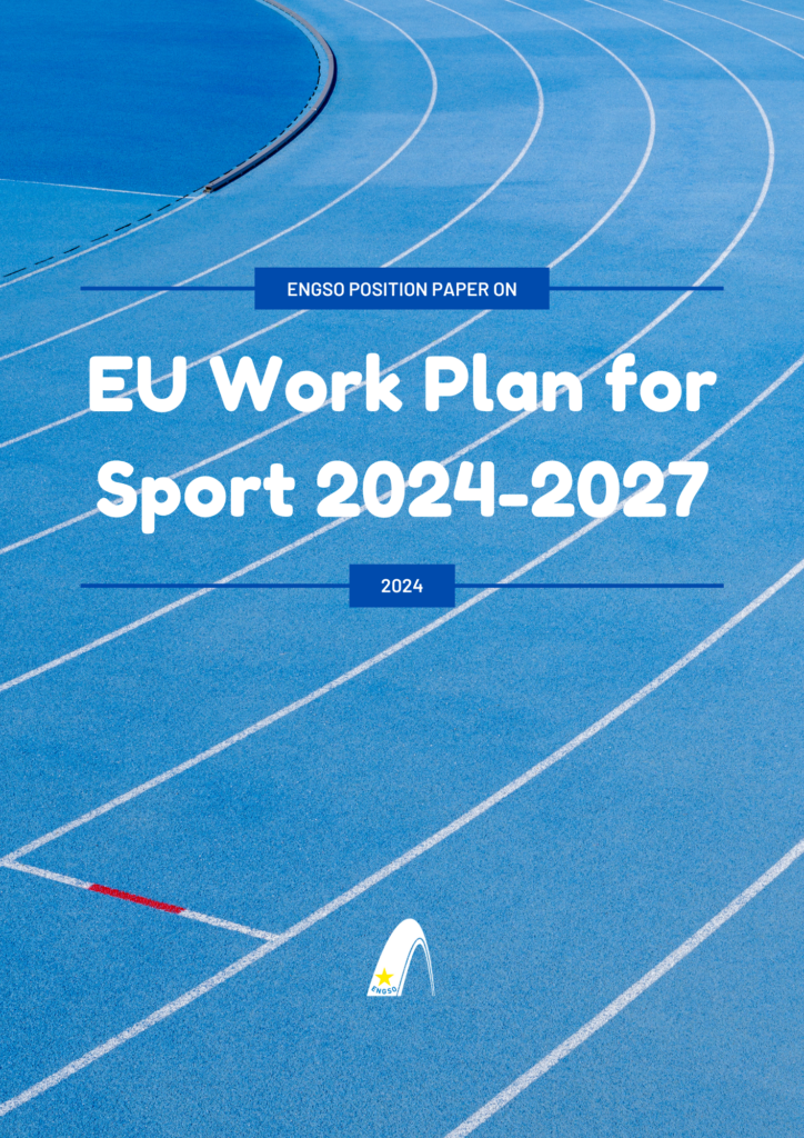 Position Paper On The Eu Work Plan For Sport 2024 2027