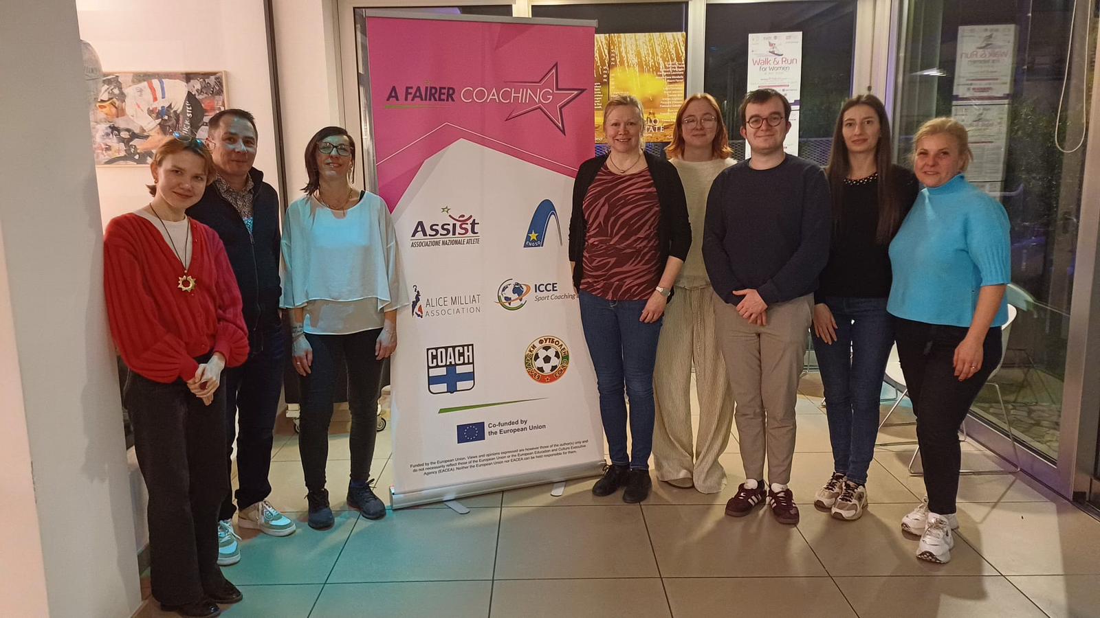 A Fairer Coaching Italy event
